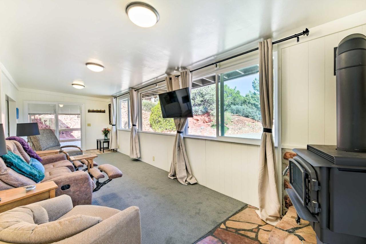 Sedona Stardust Hideaway With Patio And Mtn Views! Villa Exterior foto